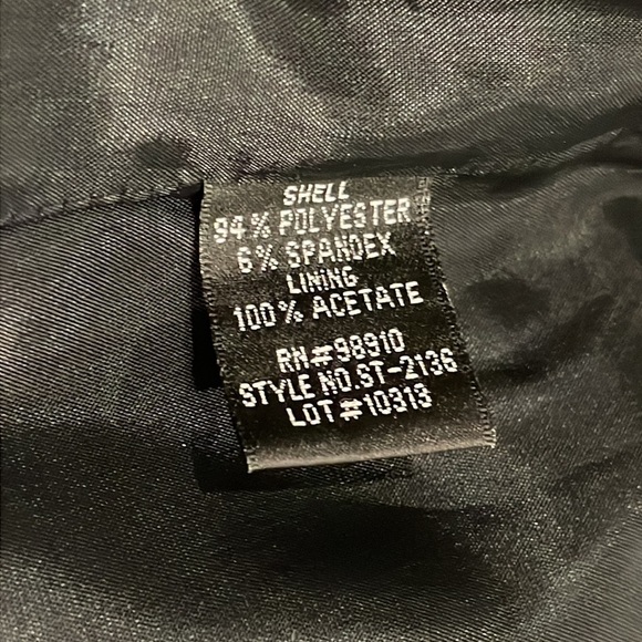 VIEW Women’s Striped Black Blazer - 2 - Picture 4 of 4